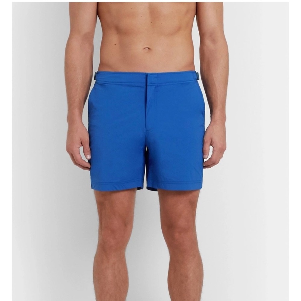 Orlebar Brown Original Bulldog Sport Mid-Length Swim Shorts Blue Size 36